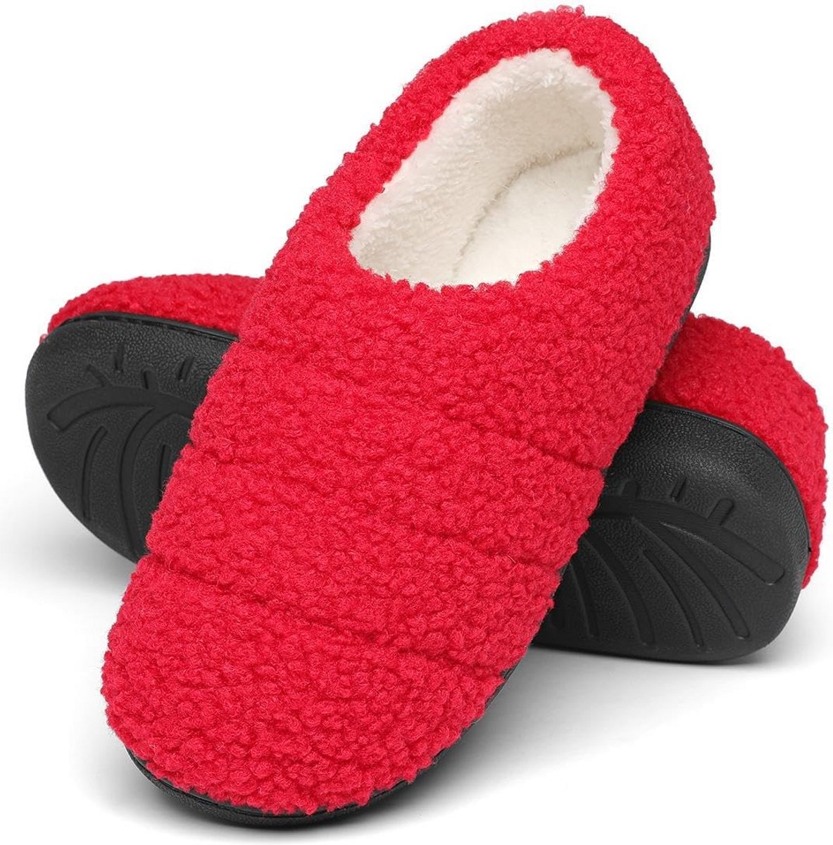 Warme Winter Sloffen met Memory Foam Antislip voor Binnen en Buiten
