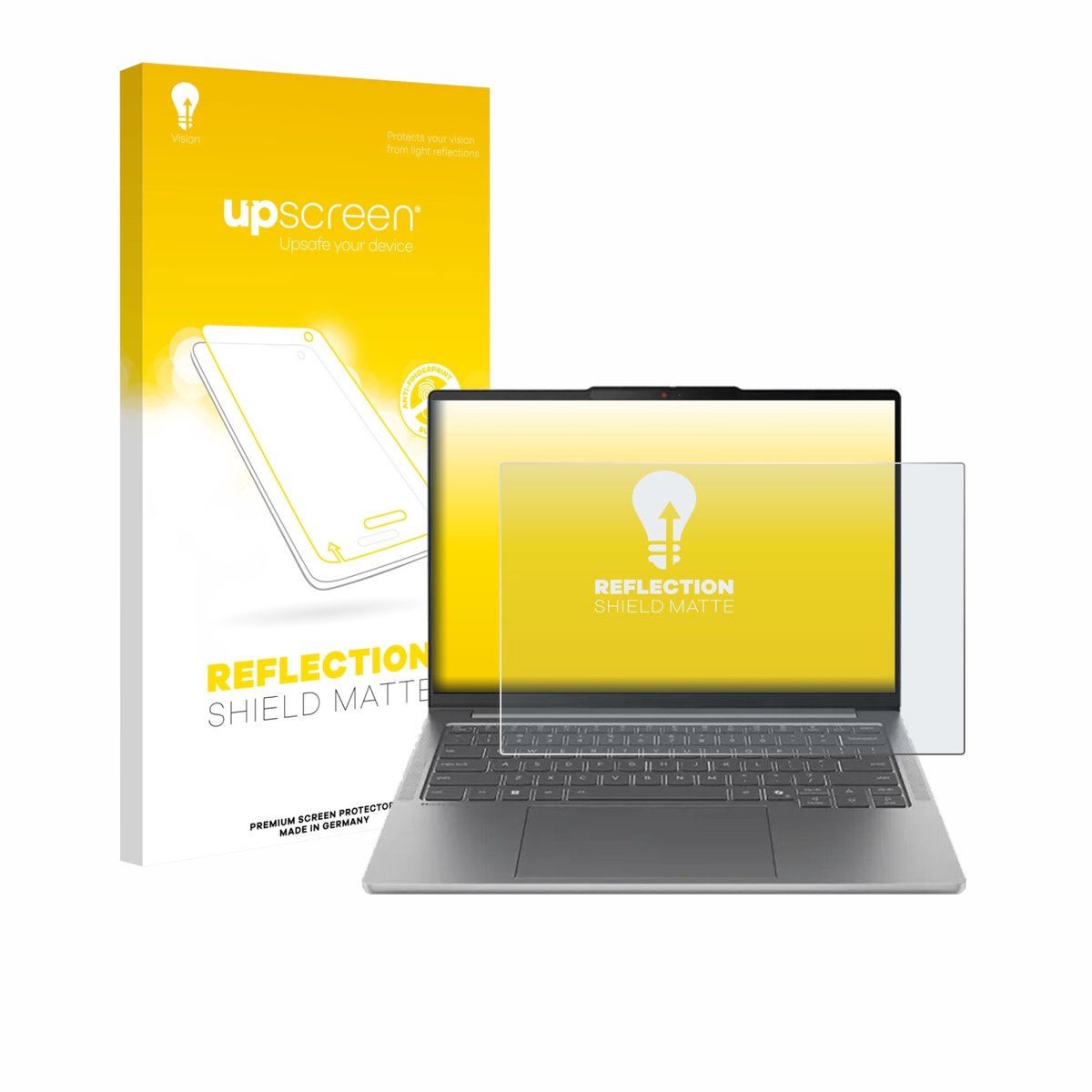 upscreen - Screenprotector voor Lenovo IdeaPad Pro 5 Gen 10 14" - Folie Beschermfolie anti glare matte