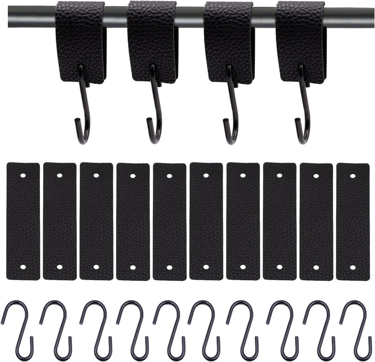 10 stuks kledinghangers antislip voor kledingstang