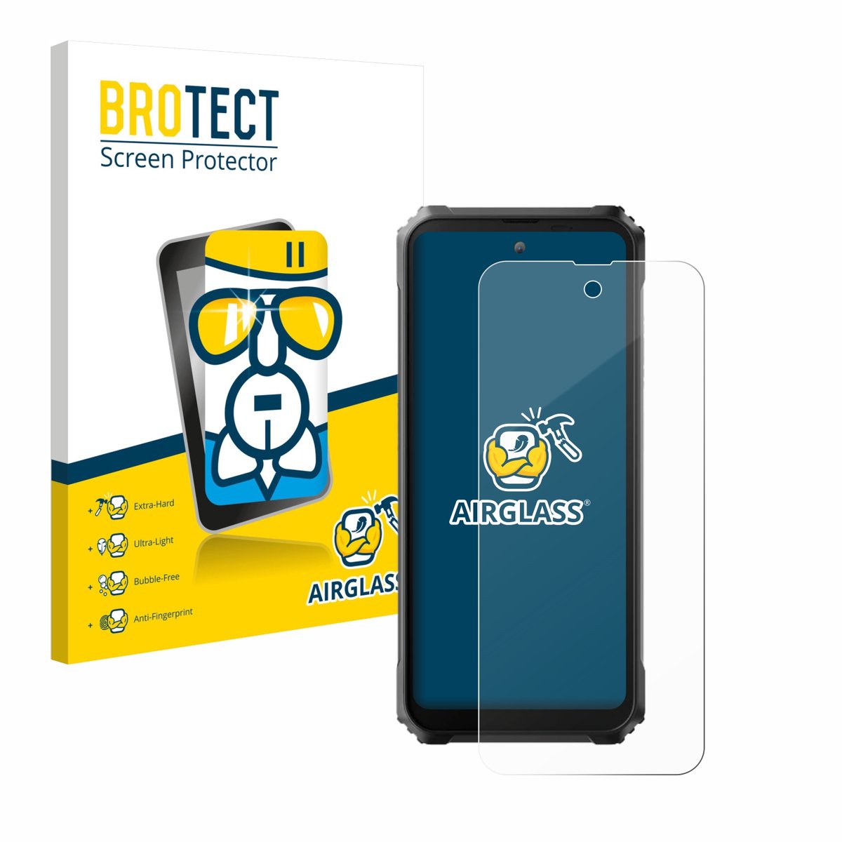 Screenprotector voor Blackview BL9000 Beschermglas transparant