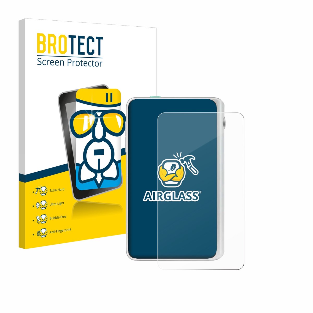 Screenprotector voor Timekettle Fluentalk T1 Mini Beschermglas transparant
