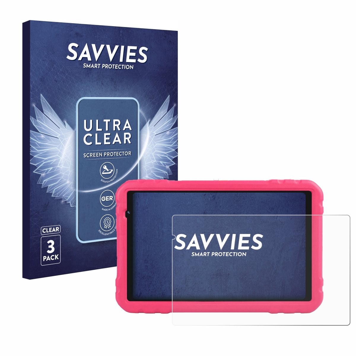 Savvies - Screenprotector voor Aocwei x500 - Folie Beschermfolie transparant 3 Stuks