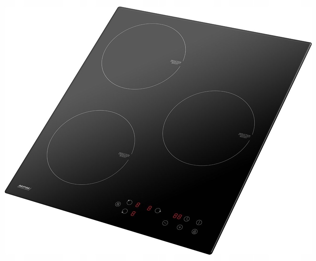 Mpm Mpm-45-im-14 Inductiekookplaat 45 Cm 3 Branders Transparant