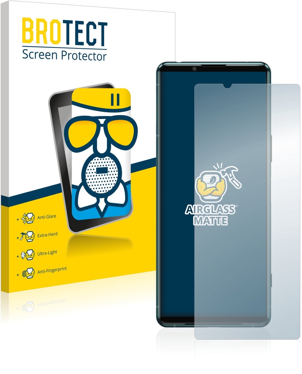 BROTECT - Screenprotector voor Sony Xperia 5 III - Folie Beschermfolie Beschermglas matte