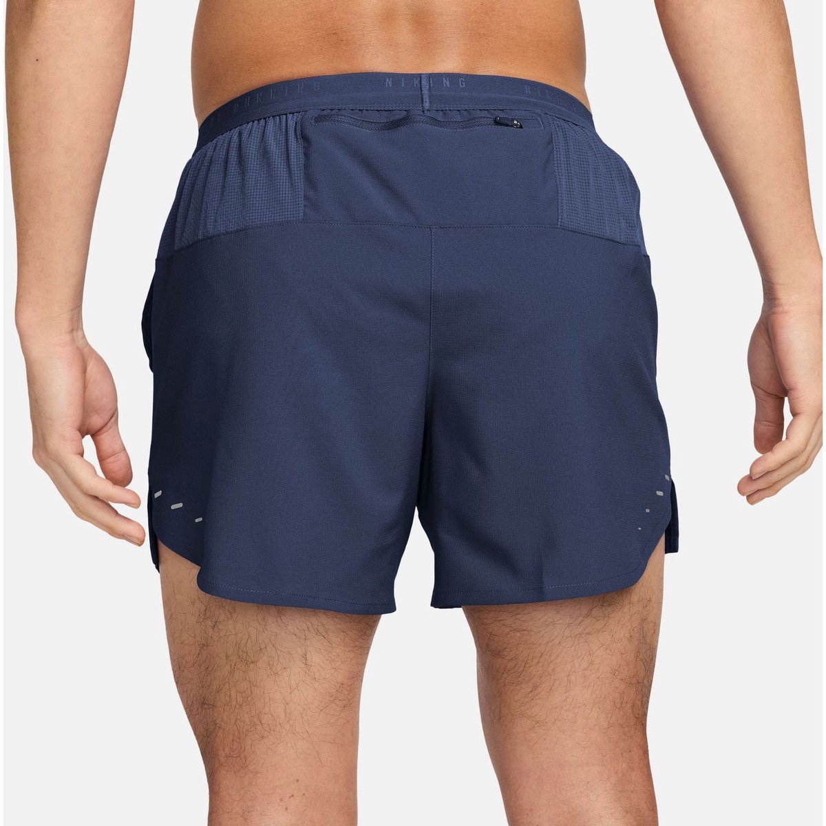 NIKE m nk df stride 5in bf short Short running heren Blauw