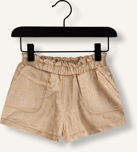 Pantalons fantaisie DAILY7 Paperbag pour Filles - Sable - Taille 98
