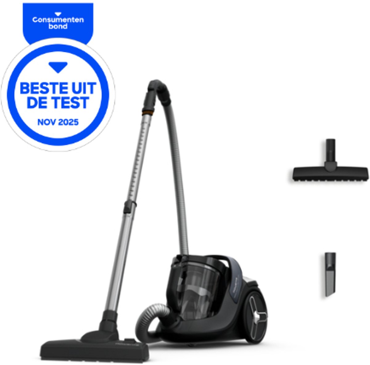 Bol.com Rowenta Green Force Cyclonic Effitech RO7C36 - Stofzuiger - Zonder Zak - Energiezuinig - Krachtige Zuigkracht - Compact aanbieding