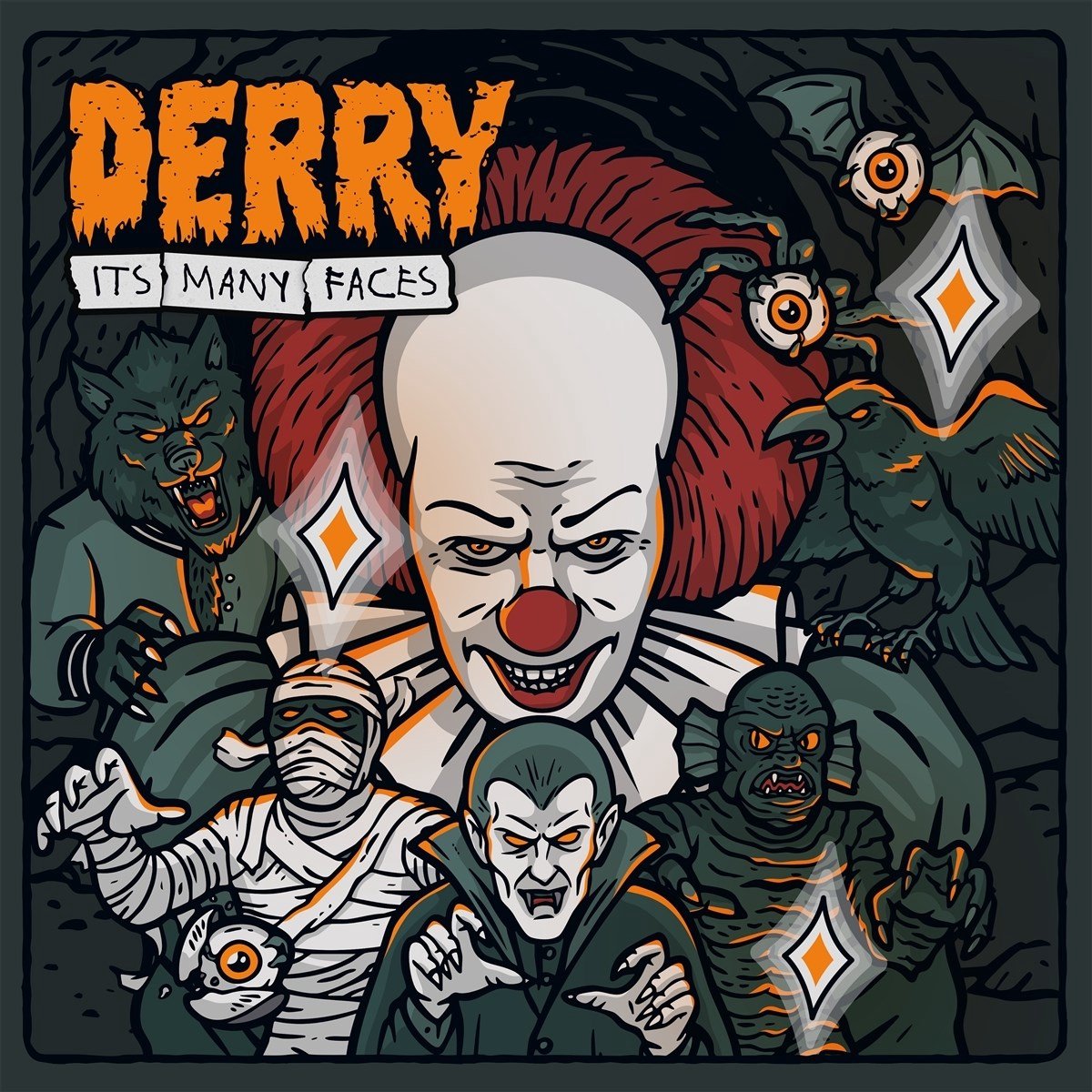 Derry - It's Many Faces (LP) (Coloured Vinyl)