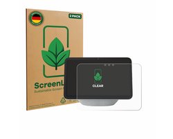 ScreenLeaf - Screenprotector voor Amazon Echo Show 8 2025 (4. Gen.) - Duurzame schermbescherming Folie Beschermfolie transparant 2 Stuks