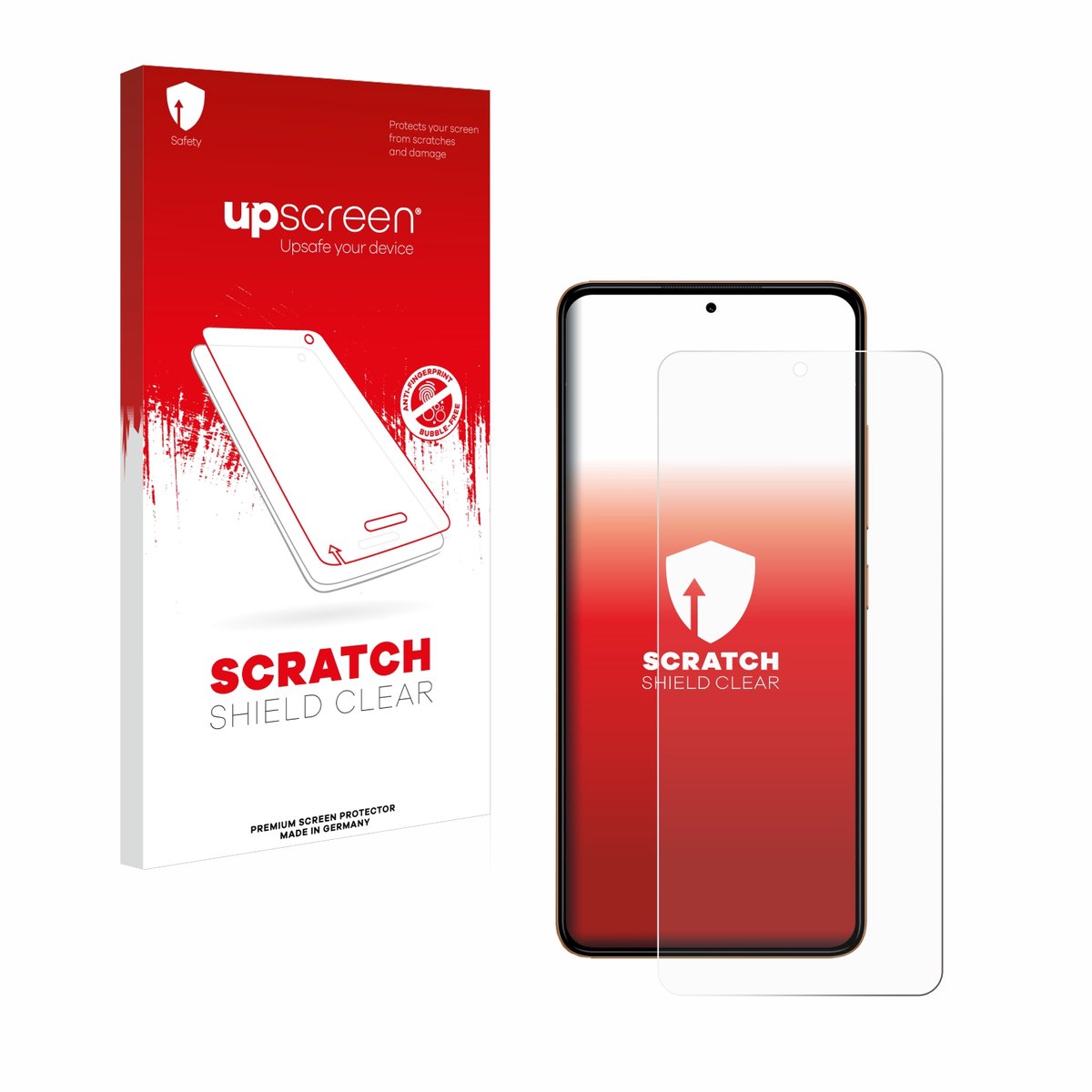 upscreen - Screenprotector voor HMD Pulse Plus - Folie Beschermfolie transparant