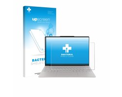 upscreen - Screenprotector voor Lenovo Yoga Slim 7i Ultra Gen 11 Aura Edition 14" - Folie Beschermfolie transparant antibacterieel