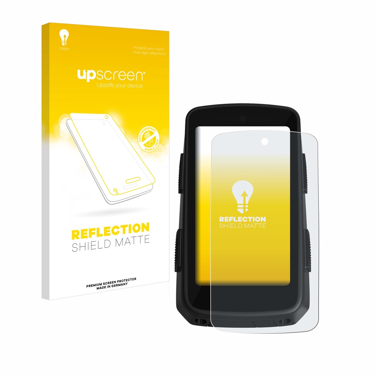 upscreen - Screenprotector voor Hammerhead Karoo 3 - Folie Beschermfolie anti glare matte