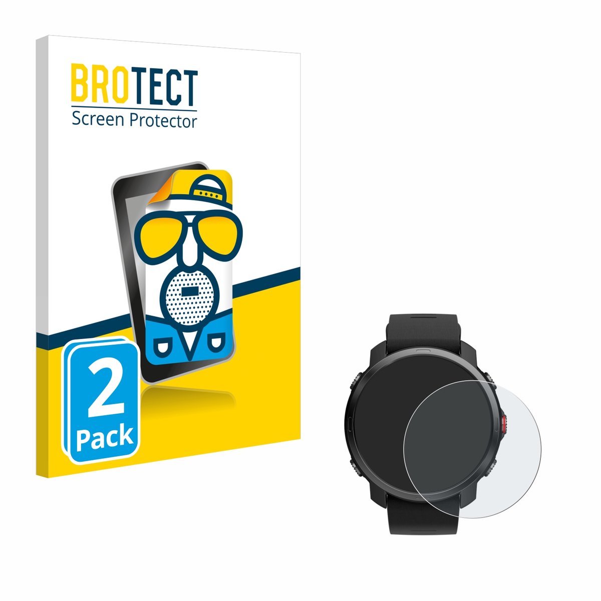 BROTECT - Screenprotector voor Polar Grit X - Folie Beschermfolie matte 2 Stuks