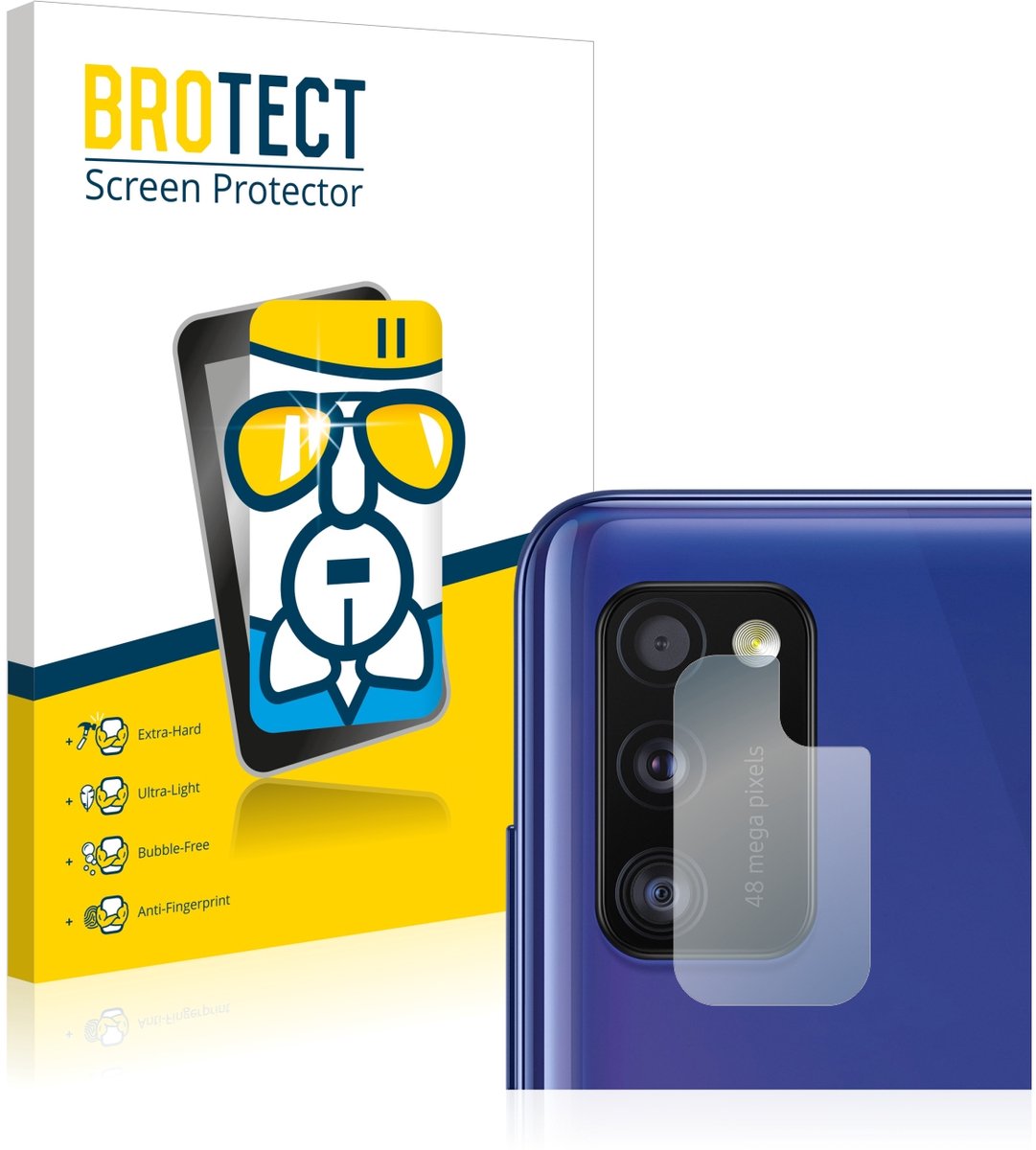 Screenprotector voor Samsung Galaxy A41 (ALLEEN Camera Lens) Beschermglas transparant
