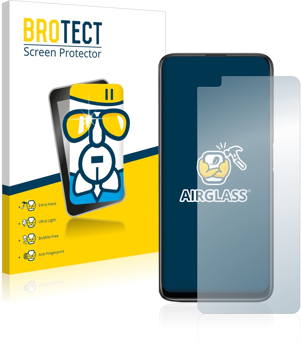 Screenprotector voor realme 6 Pro Beschermglas transparant