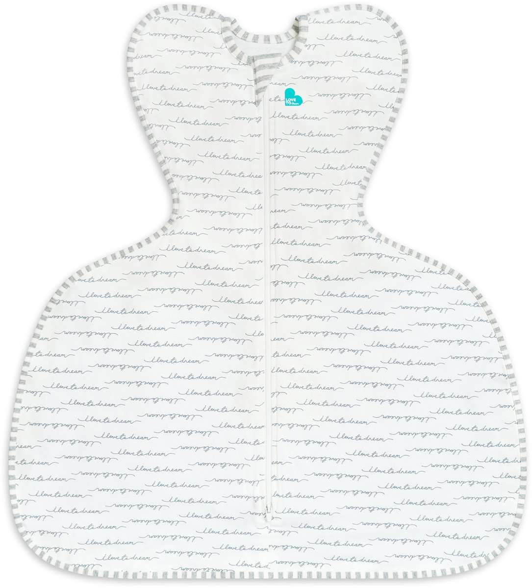 Love to Dream™ Babyslaapzak Swaddle Up™ - Inbakeren- Spreidbroek heupdysplasie Baby 3-6 maanden - 6-8,5 kg - all season - White