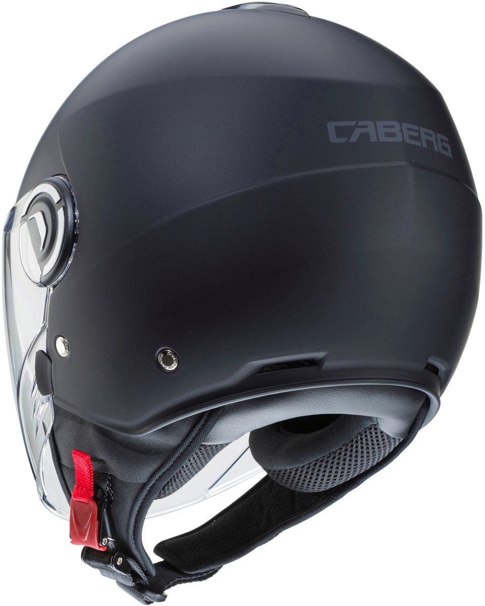 Caberg Riviera-X - Mat Zwarte Motor en Scooter Jethelm met ingebouwd zonnevizier - Maat S (55 t/m 56 cm hoofdomtrek) - ECE 22.06 Gekeurd – foto 4