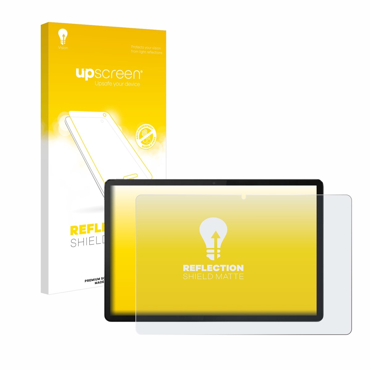 upscreen - Screenprotector voor Lenovo Tab P12 2023 - Folie Beschermfolie anti glare matte