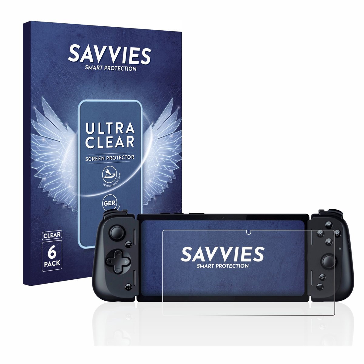 Savvies - Screenprotector voor Razer Edge 5G - Folie Beschermfolie transparant 6 Stuks