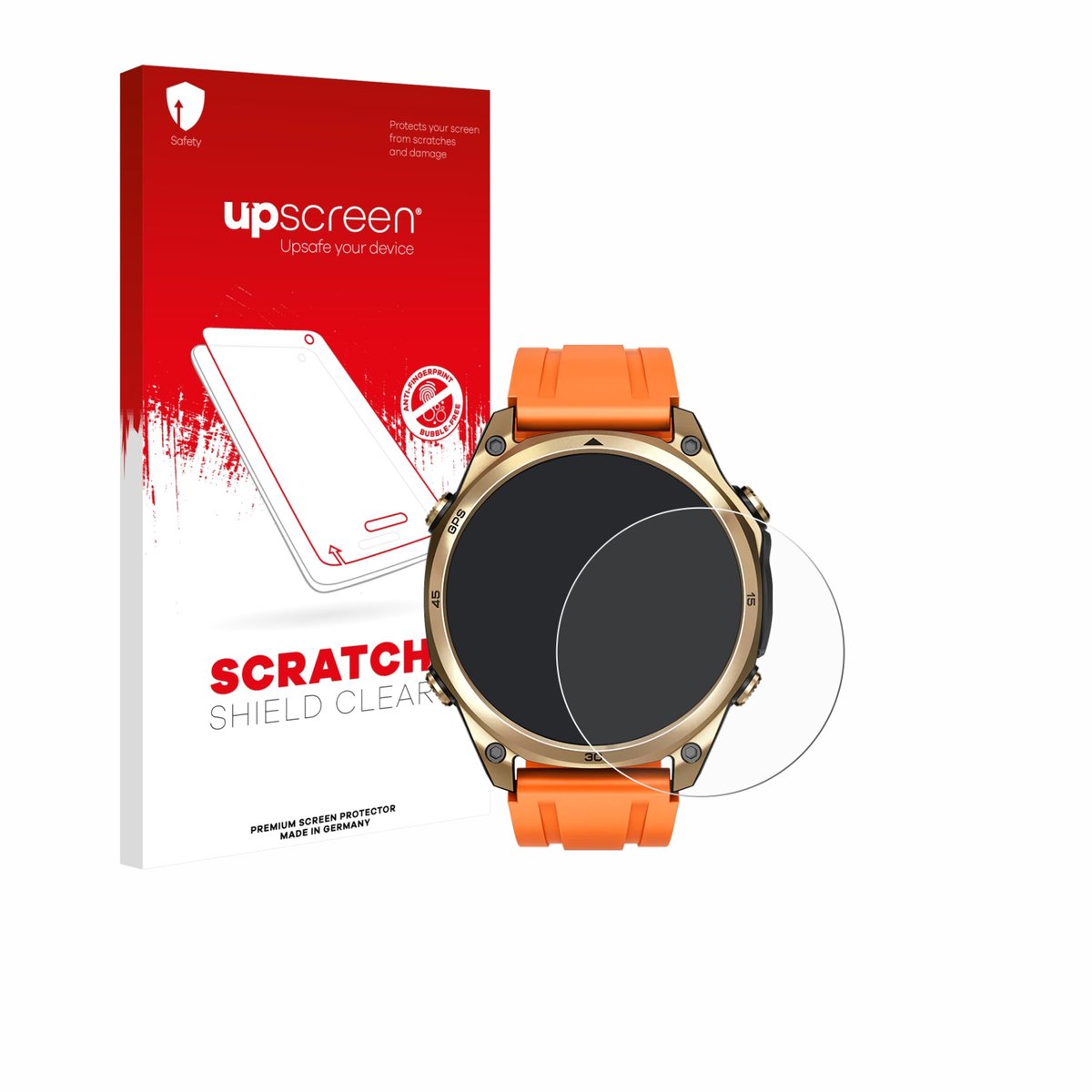 upscreen - Screenprotector voor Doogee Anywise W1 - Folie Beschermfolie transparant