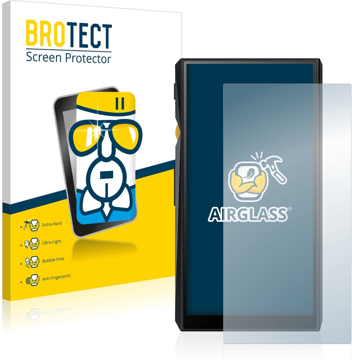 Screenprotector voor FiiO M11 Beschermglas transparant