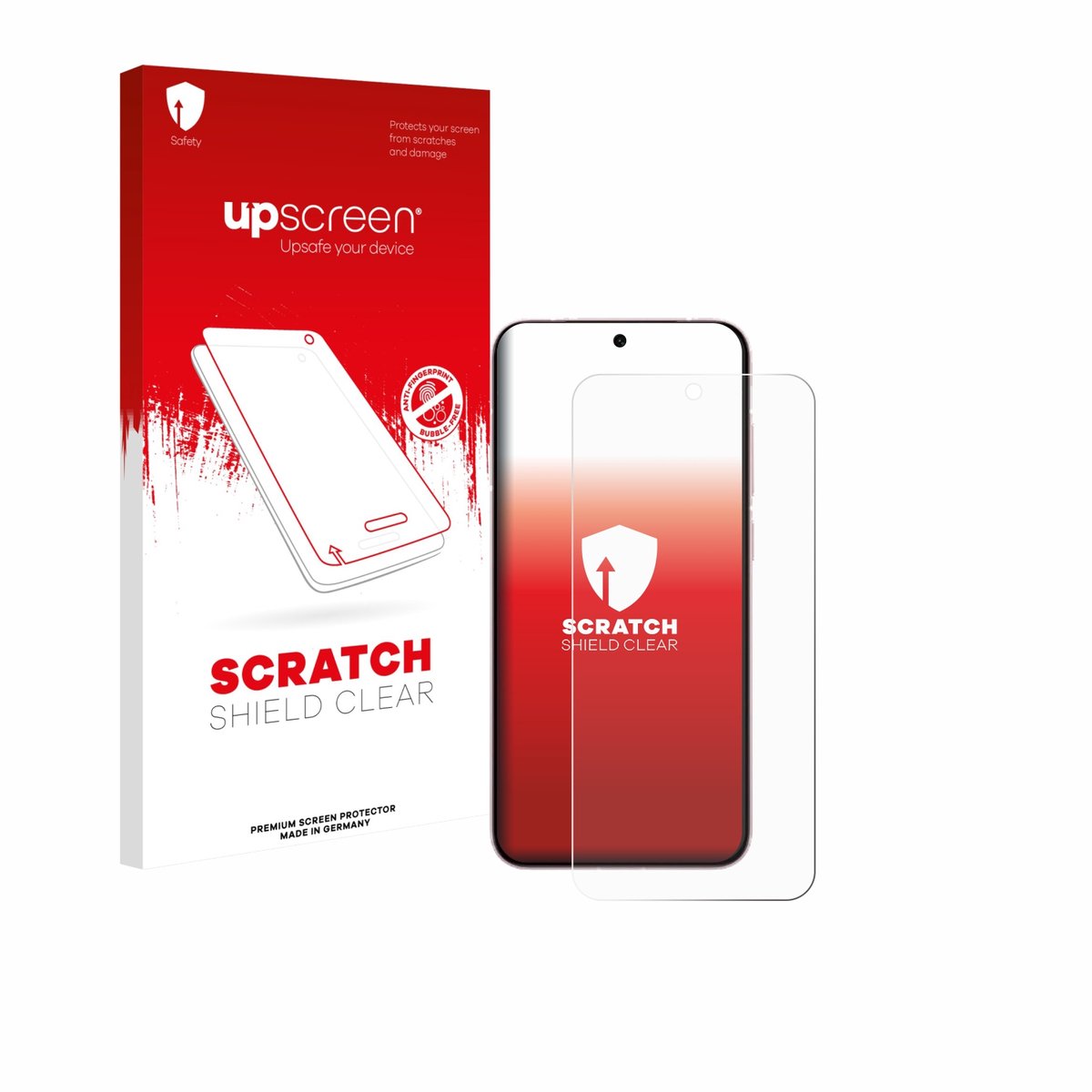 upscreen - Screenprotector voor Vivo X200 FE - Folie Beschermfolie transparant