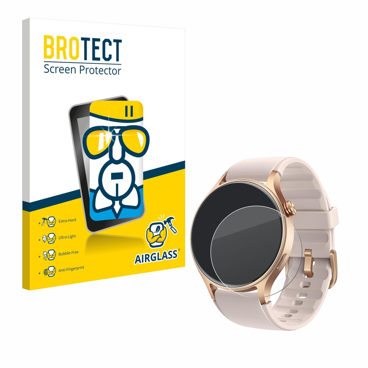 Screenprotector voor aeac AR01 1.32" Beschermglas transparant