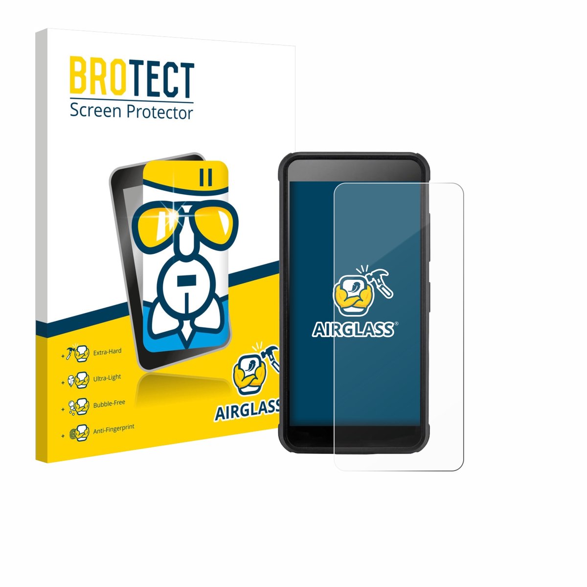 Screenprotector voor SkyCaddie Pro 4X Beschermglas transparant