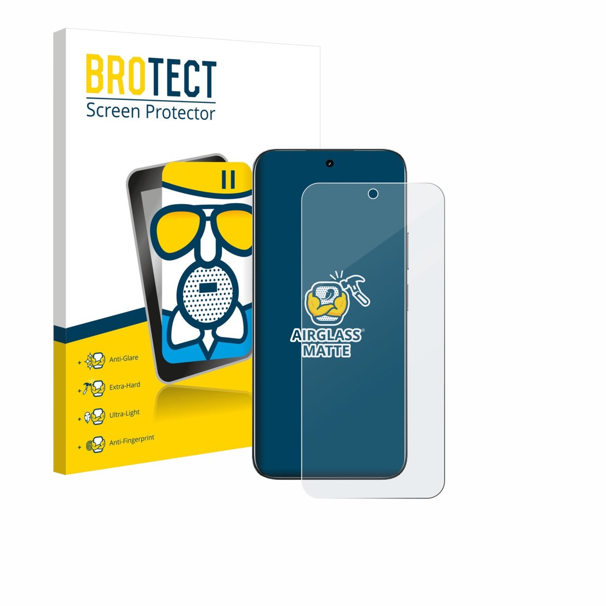 BROTECT - Screenprotector voor realme C85 - Folie Beschermfolie Beschermglas matte