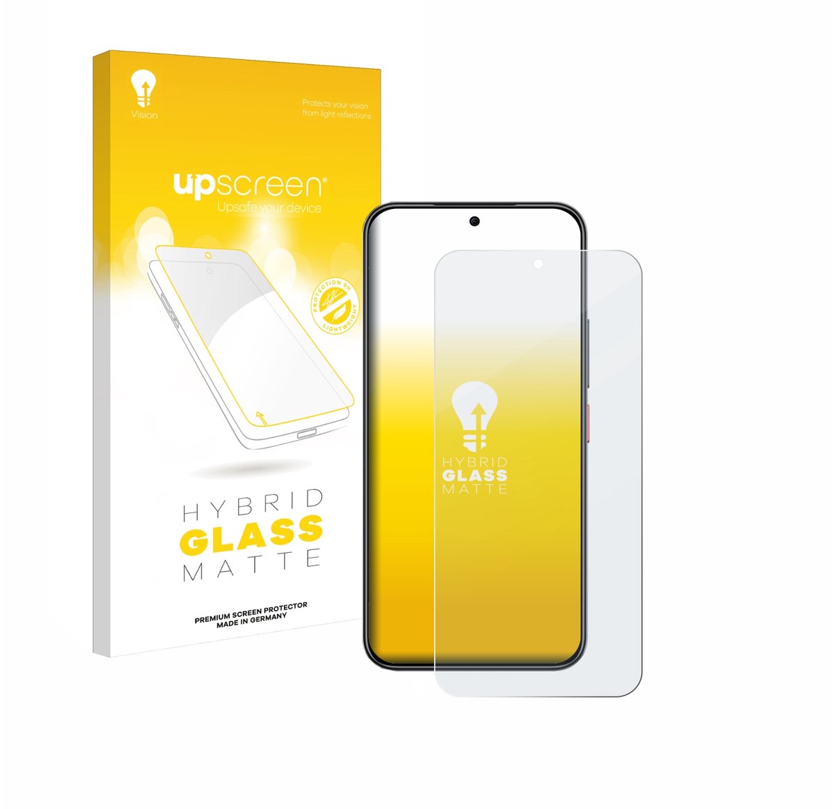 upscreen - Screenprotector voor Nubia Air - Folie Beschermfolie Beschermglas matte