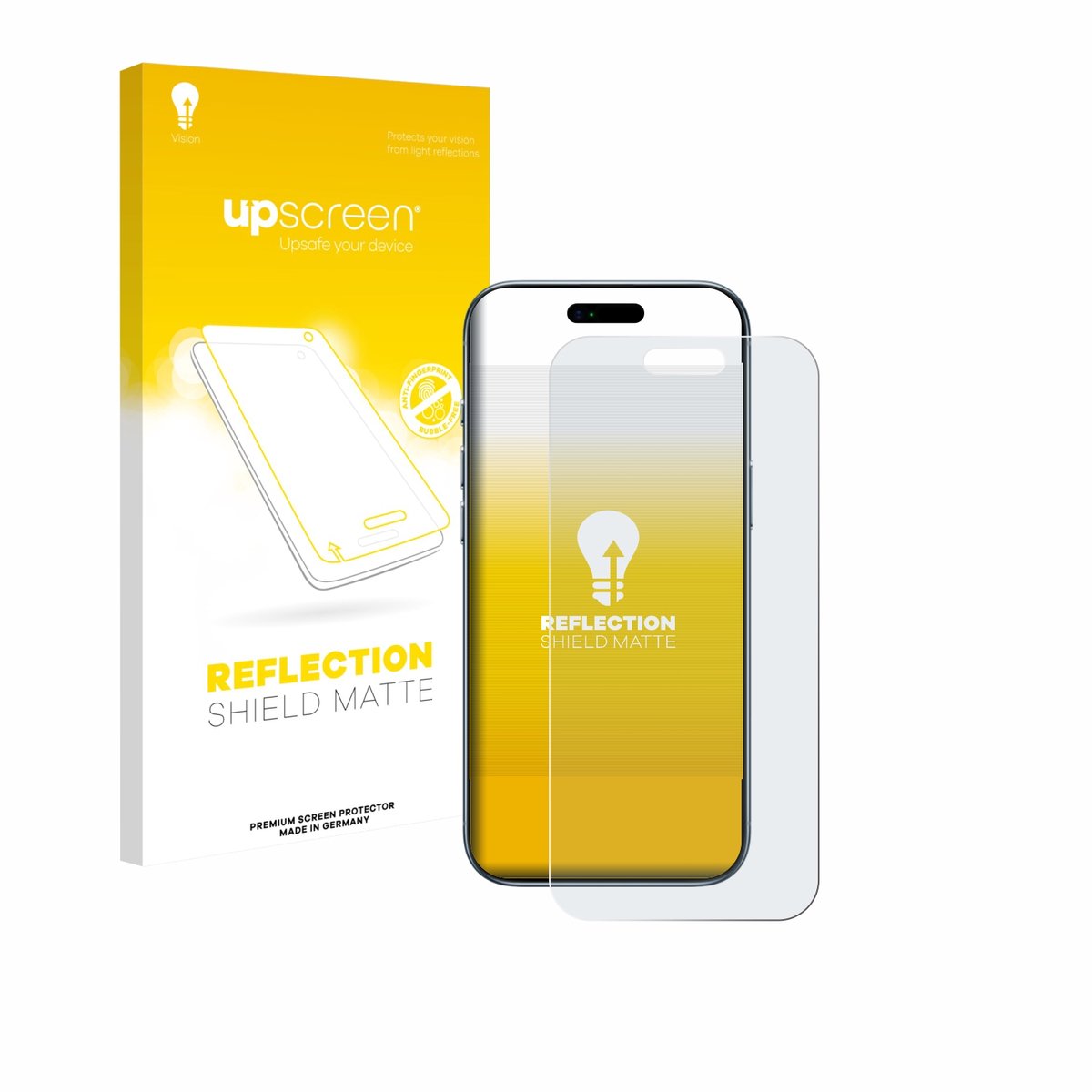upscreen - Screenprotector voor Apple iPhone Air - Folie Beschermfolie anti glare matte