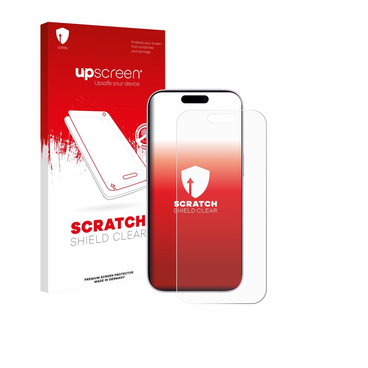 upscreen - Screenprotector voor Apple iPhone 17 - Folie Beschermfolie transparant