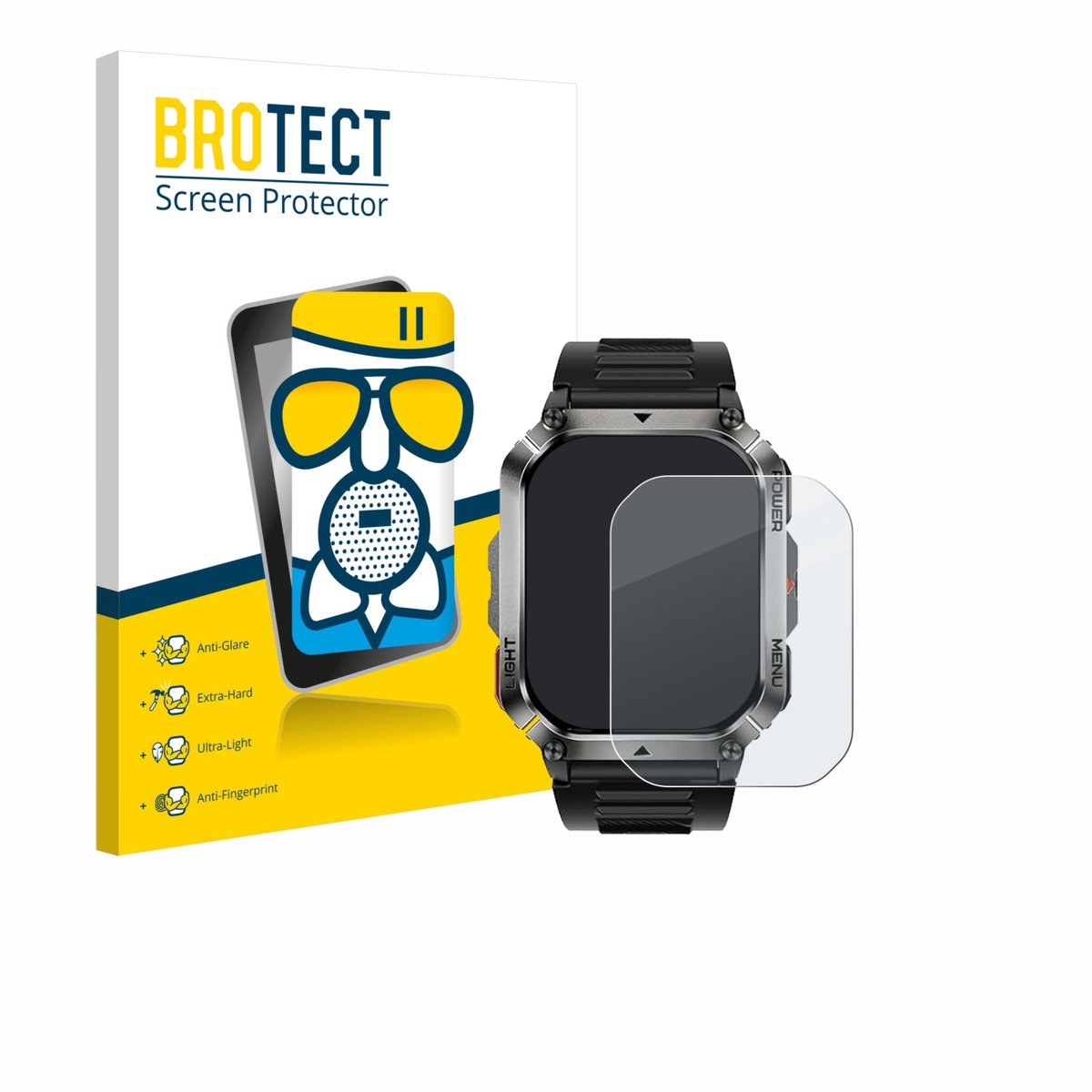 BROTECT - Screenprotector voor Iowodo W70pro 2.01" - Folie Beschermfolie Beschermglas matte
