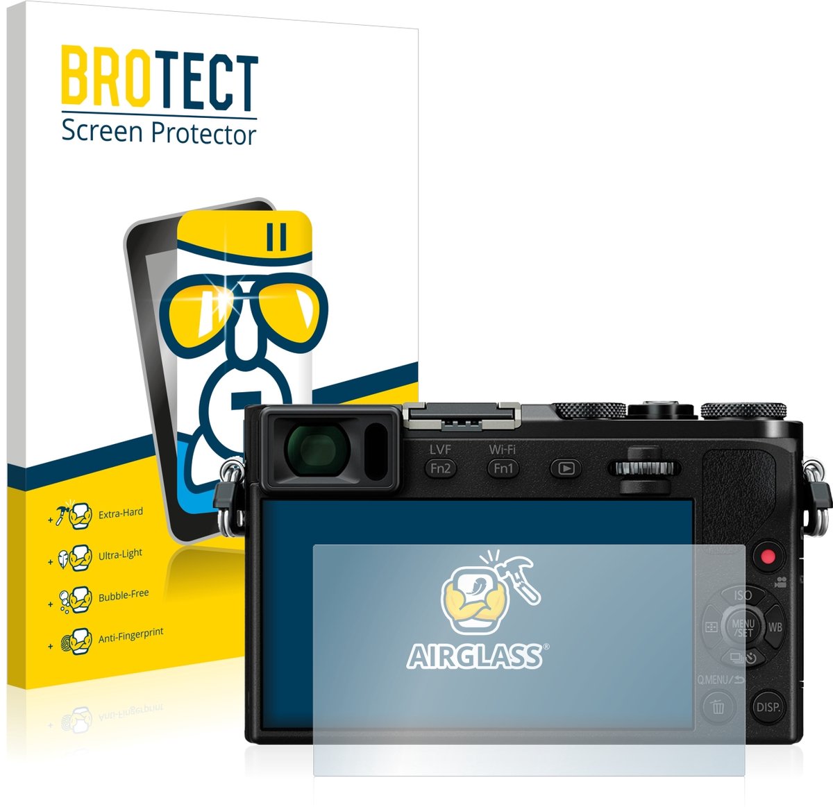Screenprotector voor Panasonic Lumix DMC-GM5 Beschermglas transparant