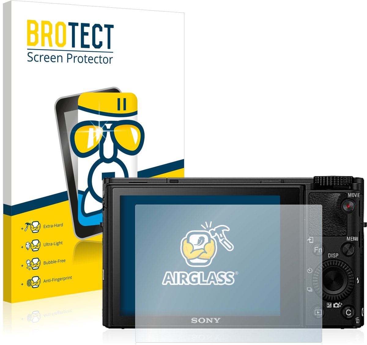 Screenprotector voor Sony Cyber-Shot DSC-RX100 IV Beschermglas transparant