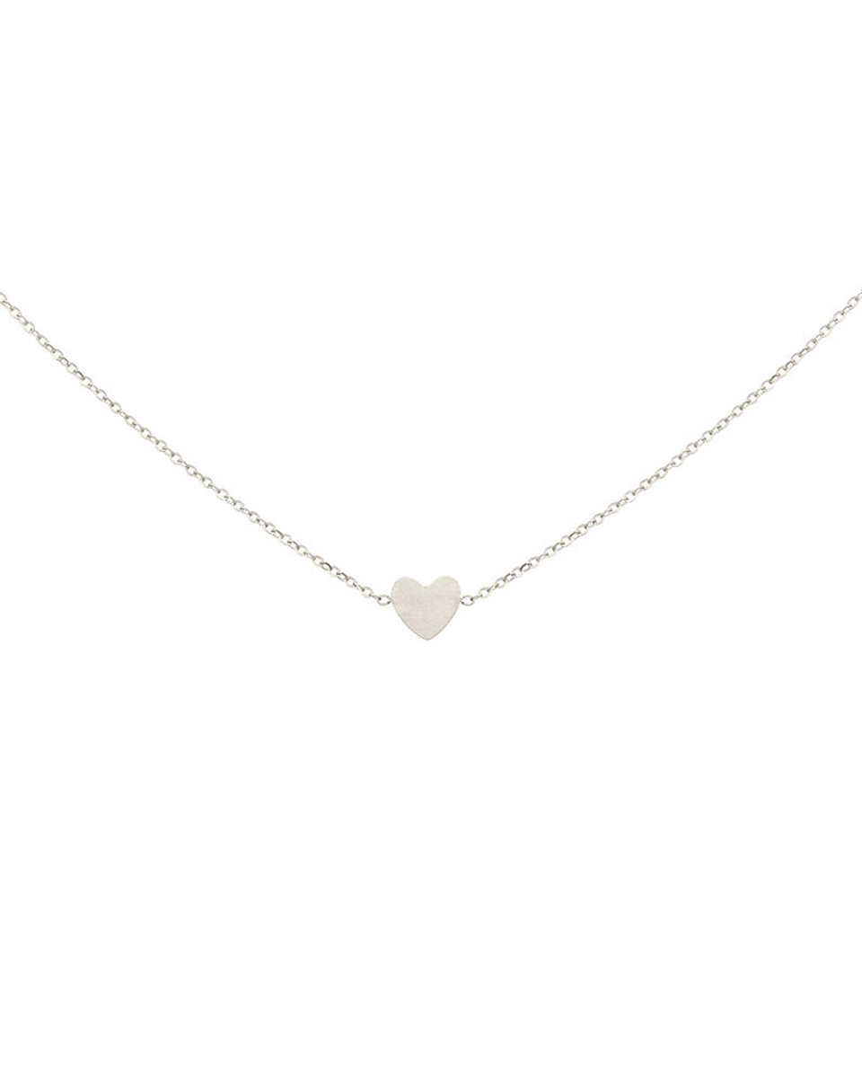 Mint15 Ketting klein hartje 'Little Heart' - Zilverkleur RVS/Stainless Steel
