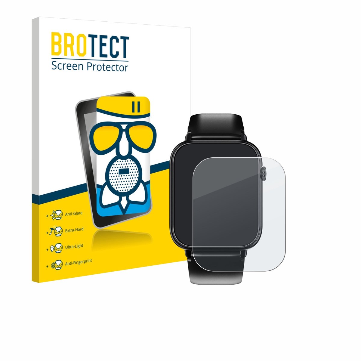 BROTECT - Screenprotector voor Oukitel V3 1.83" - Folie Beschermfolie Beschermglas matte