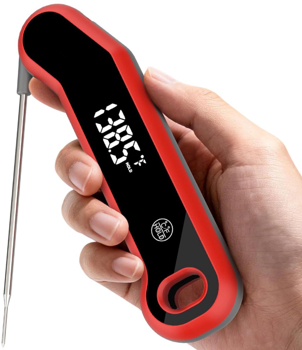 NBAP® Vleesthermometer Draadloos - Kerntemperatuurmeter Bluetooth - BBQ Accessoires