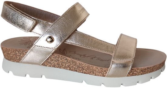 Sandales Panama Jack Selam Shine dorées - Taille 40