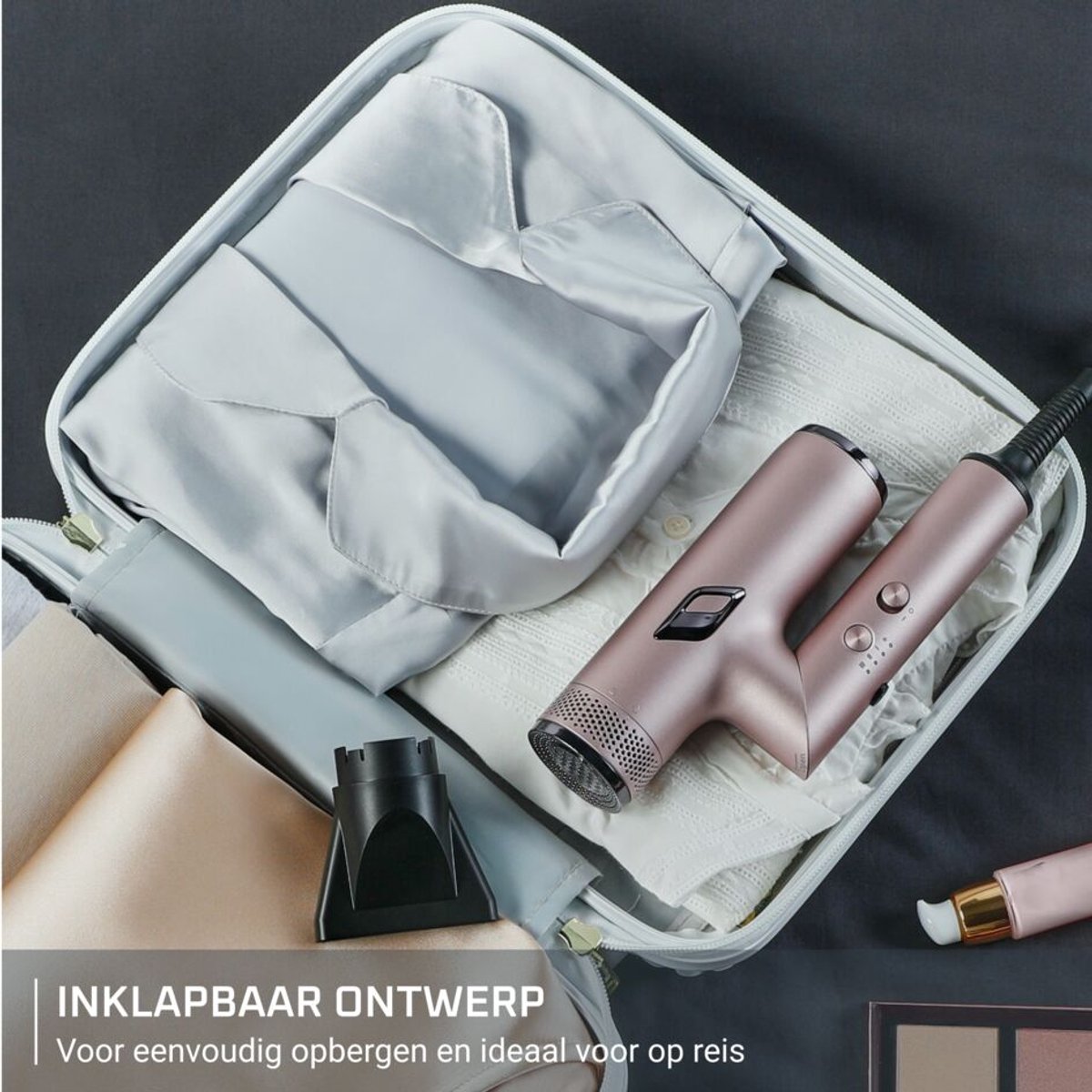 Rowenta NANO Fold HY8530E0 – Föhn - 1700 W – Opvouwbaar - Ionische technologie – Reis haardroger — afbeelding 6