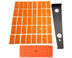 Vloeren Installatie Kit - Houten Vloeren - Laminaat Vinyl Plank - Montage Tool - Spacers Tapping Block - Heavy Duty - Pull Bar - Geschikt voor diverse vloeren - 22 Stuks - Handige set voor vloeren leggen.