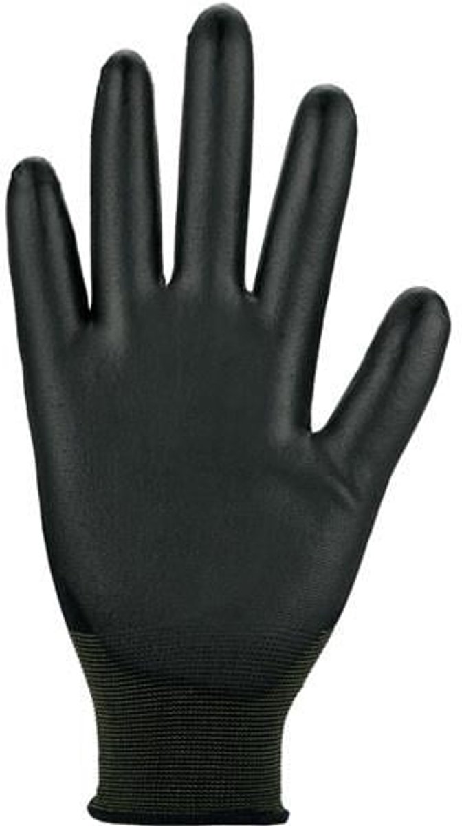 ASATEX Handschoenen zwart Polyamide maat 7 - 3709/7