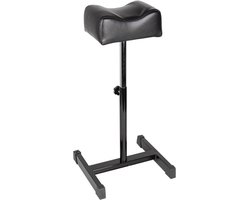 Bell Pedicure Voetenbankje Zwart – Verstelbaar 45–70 cm – Professionele Pedicure Voetsteun – Stabiele Basis 32x30 cm