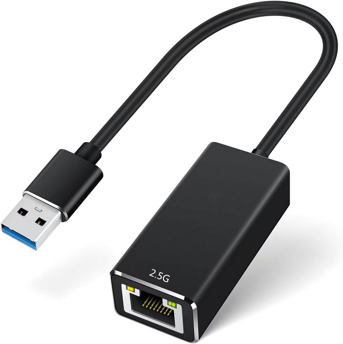 USB 3.2 Type A naar 2.5 Gigabit Ethernet Adapter