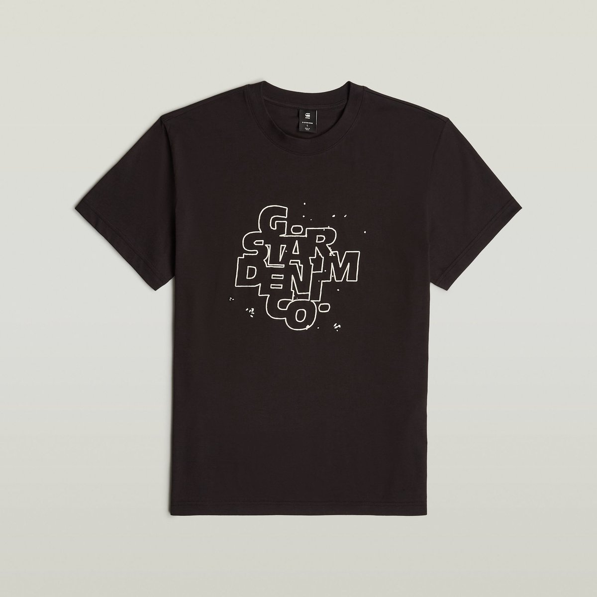 G-Star HD print r t Heren T-shirts Zwart