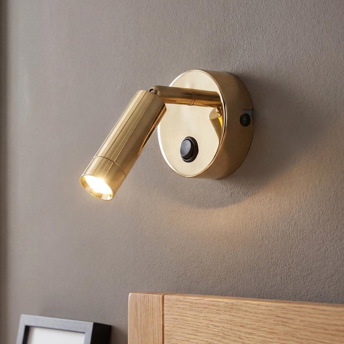 Licht-Erlebnisse - Pasa - LED - Opbouwspot - 4000K - 270lm - van - Metaal - in - goud