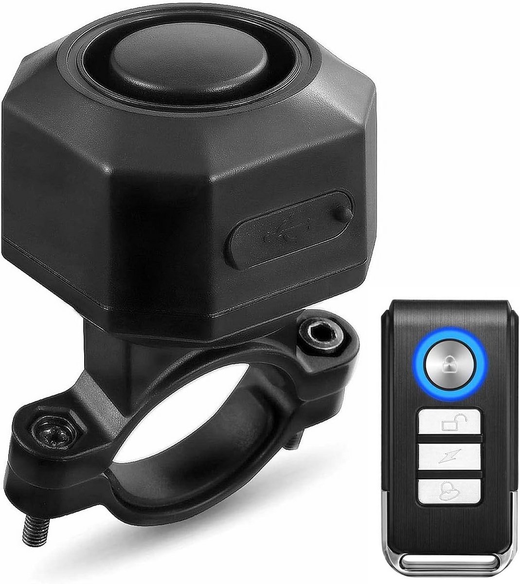 Draadloos Vibratiealarm met Afstandsbediening voor Fiets, Motor en Voertuigbeveiliging
