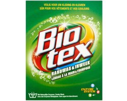 Biotex Waspoeder - Handwas & Inweek - met actieve biologische enzymen - 7 x 720 g