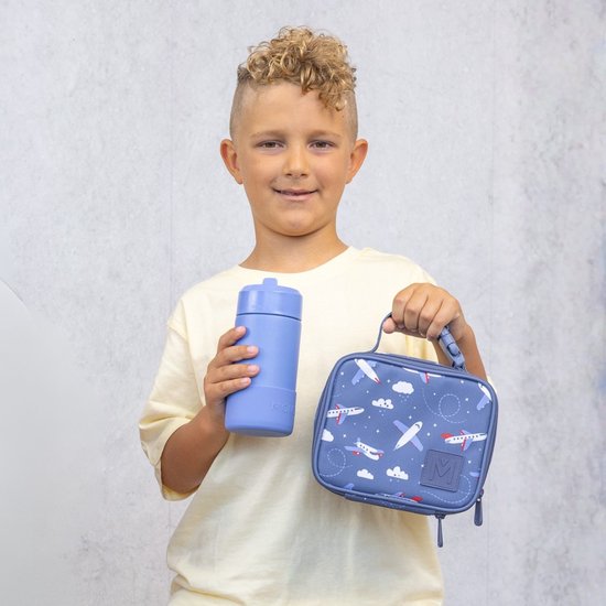 MontiiCo koeltas Mini - thermo lunchtas - Jetset van Merkloos — afbeelding 2