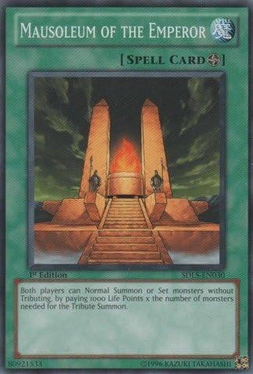 Yu-Gi-Oh! Muizenoleum van de Keizer Kaart - Structure Deck Lost Sanctuary Editie